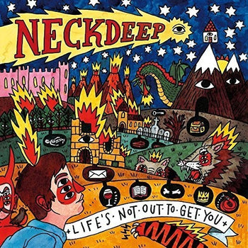 NECK DEEP 'LIFE'S NOT OUT TO GET YOU' LP (Transparent Blue Vinyl)