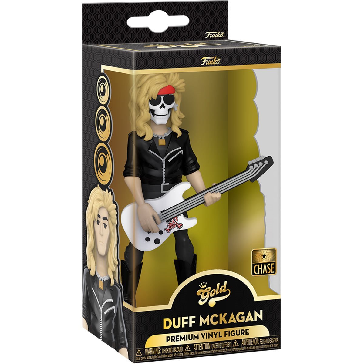 GUNS N ROSES DUFF MCKAGAN FUNKO GOLD 5" FIGURE (Chance of Chase)