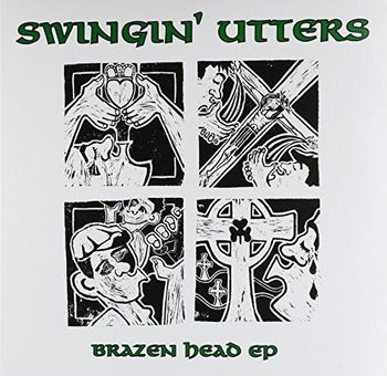 SWINGIN' UTTERS 'BRAZEN HEAD' 10" EP