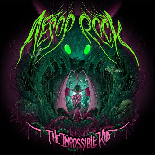 AESOP ROCK 'THE IMPOSSIBLE KID' 2LP (Green & Pink Neon Vinyl)