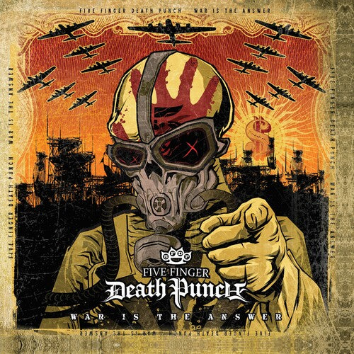 FIVE FINGER DEATH PUNCH 'WAR IS THE ANSWER' LP