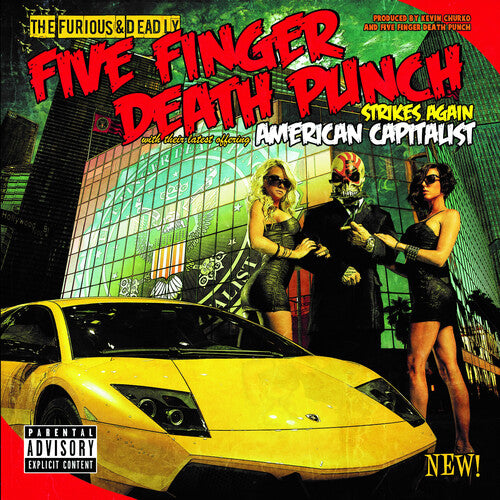 FIVE FINGER DEATH PUNCH 'AMERICAN CAPITALIST' LP