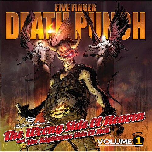 FIVE FINGER DEATH PUNCH 'WRONG SIDE OF HEAVEN V1' 2LP