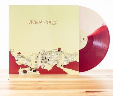 VIVIAN GIRLS 'VIVIAN GIRLS' LP (Cream & Maroon Vinyl)