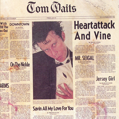 TOM WAITS 'HEARTATTACK & VINE' LP (Remastered)