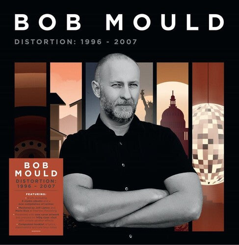 BOB MOULD 'DISTORTION: 1996-2007' 8LP (Signed Clear Splatter Vinyl)