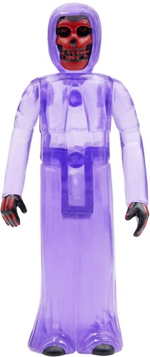 MISFITS REACTION FIGURE 'FIEND STATIC AGE' (CLEAR PURPLE)