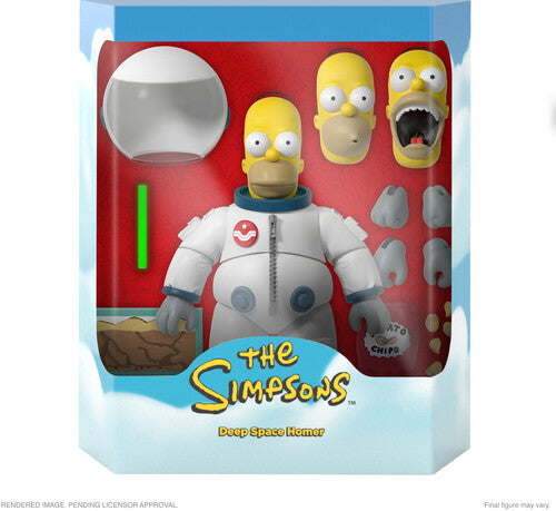 THE SIMPSONS ULTIMATES! WAVE 1 - DEEP SPACE HOMER FIGURE