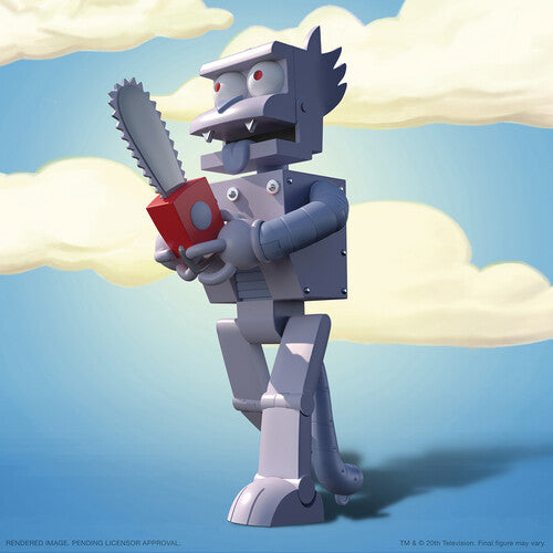 THE SIMPSONS ULTIMATES! WAVE 1 - ROBOT SCRATCHY FIGURE