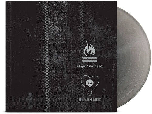 ALKALINE TRIO / HOT WATER MUSIC 'SPLIT' LP (20th Anniversary Edition, Silver Vinyl)