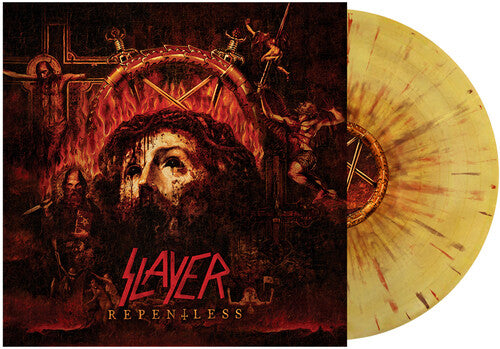 SLAYER 'REPENTLESS' LP (Beer Mustard Swirl, Red, & Brown Vinyl)