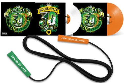 HOUSE OF PAIN 'HOUSE OF PAIN (FINE MALT LYRICS)' 2LP (30th Anniversary Deluxe Orange & White Vinyl with Jump Rope)