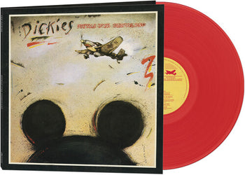 THE DICKIES 'STUKAS OVER DISNEYLAND' LP (Red Vinyl)