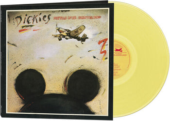 THE DICKIES 'STUKAS OVER DISNEYLAND' LP (Yellow Vinyl)