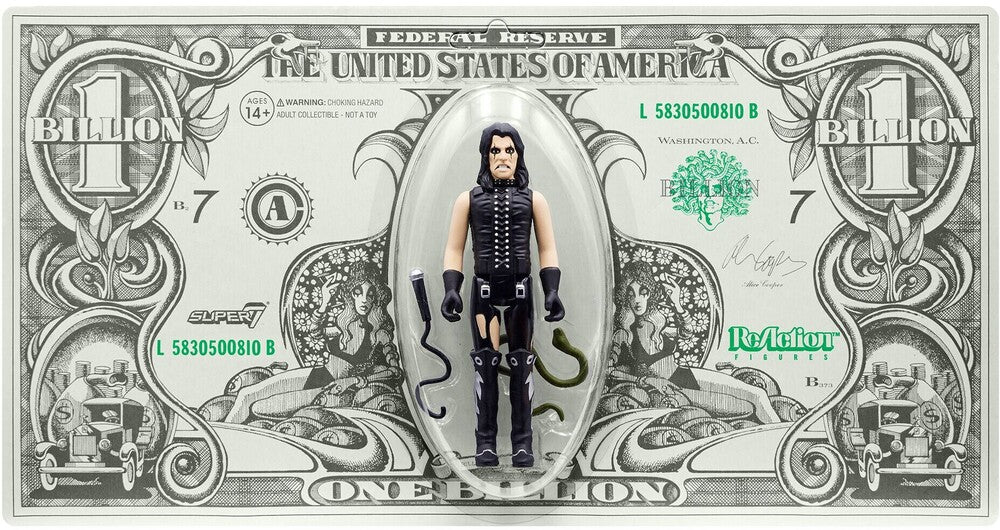 ALICE COOPER REACTION ACTION FIGURE - BILLION DOLLAR BABIES