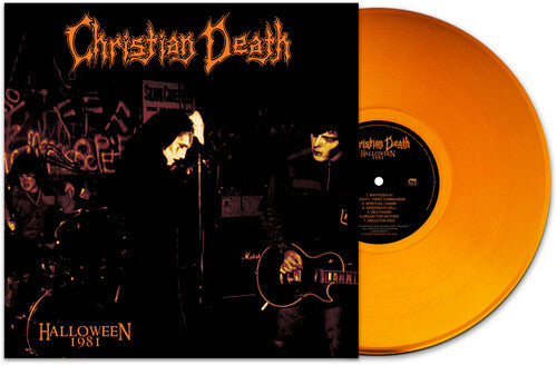 CHRISTIAN DEATH 'HALLOWEEN 1981' LP (Orange Vinyl)