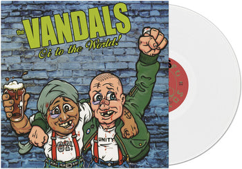 THE VANDALS 'OI TO THE WORLD' LP (White Vinyl)