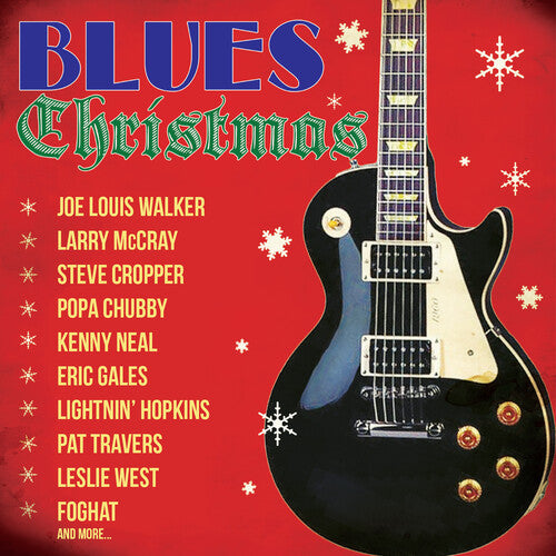 BLUES CHRISTMAS LP (Red Vinyl, Featuring Eric Gales, Kenny Neal, Pat Travers & more)