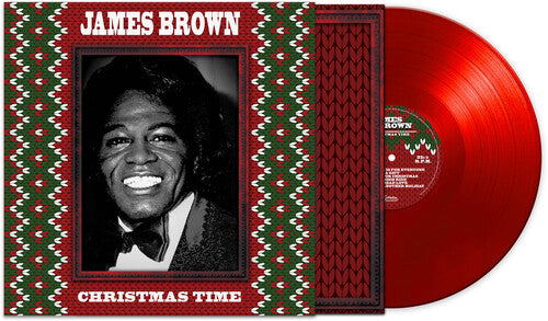 JAMES BROWN 'CHRISTMAS TIME' LP (Red Vinyl)