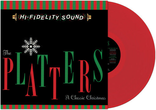 THE PLATTERS 'CLASSIC CHRISTMAS' LP (Red Vinyl)