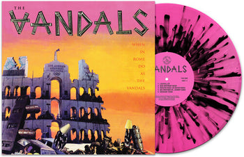 VANDALS 'WHEN IN ROME DO AS THE VANDALS' LP (Pink & Black Vinyl)