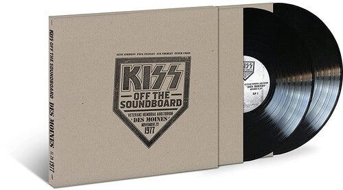 KISS 'OFF THE SOUNDBOARD: LIVE IN DES MOINES 1977' 2LP