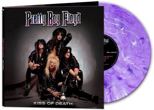 PRETTY BOY FLOYD 'KISS OF DEATH' LP (Purple Marble Vinyl)