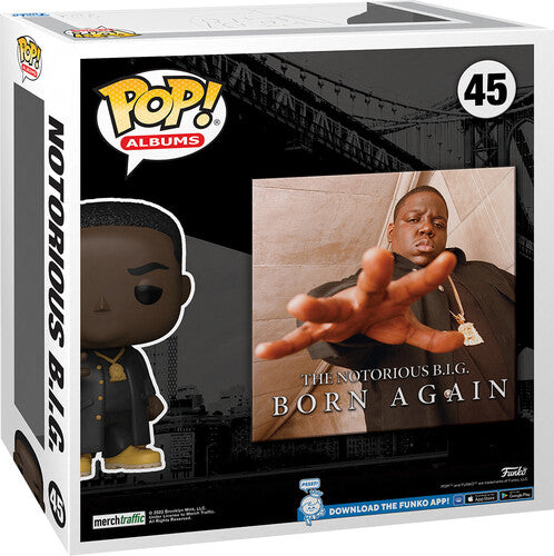 NOTORIOUS B.I.G. BIGGIE SMALLS BORN AGAIN FUNKO POP! ALBUMS