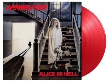 ANNIHILATOR 'ALICE IN HELL' LP  (Import, Limited Edition, Translucent Red Colored Vinyl)