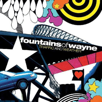 FOUNTAINS OF WAYNE 'TRAFFIC AND WEATHER' LP (Gold & Black Swirl Vinyl)