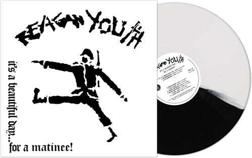 REAGAN YOUTH 'IT'S A BEAUTIFUL DAY...FOR A MATINEE!' LP (Black & White Split Vinyl)