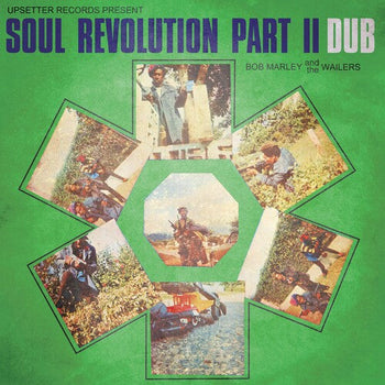 BOB MARLEY & THE WAILERS 'SOUL REVOLUTION PART II DUB' LP (Green Splatter Vinyl)