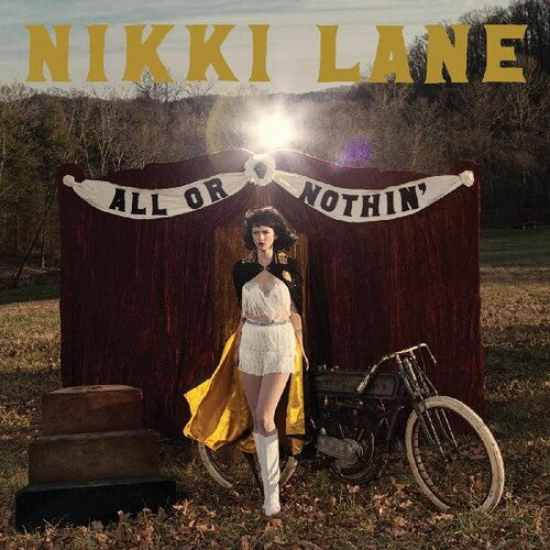 NIKKI LANE 'ALL OR NOTHIN' LP (Metallic Silver, Yellow Swirl Vinyl)