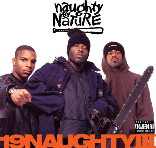 NAUGHTY BY NATURE '19 NAUGHTY III' LP (30th Anniversary Edition, Orange Vinyl)