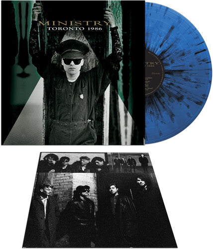 MINISTRY 'TORONTO 1986' LP (Limited Edition, Blue & Black Splatter Vinyl)