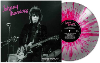 JOHNNY THUNDERS 'MADRID MEMORY' LP (Limited Edition, Silver/Pink Splatter Vinyl)