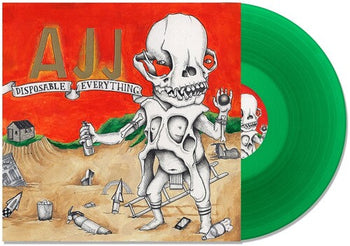 AJJ 'DISPOSABLE EVERYTHING' LP (Green Vinyl)