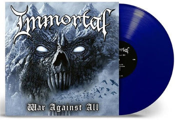 IMMORTAL 'WAR AGAINST ALL' LP (Baltic Blue Vinyl)