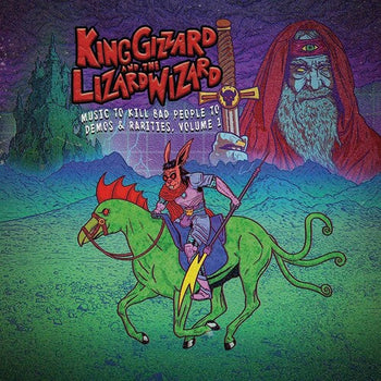KING GIZZARD & THE LIZARD WIZARD 'MUSIC TO KILL BAD PEOPLE TO VOL. 1' LP (Colored Vinyl)