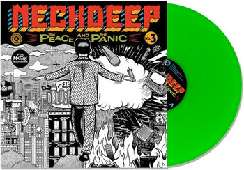 NECK DEEP 'PEACE & THE PANIC' LP (Green Vinyl)