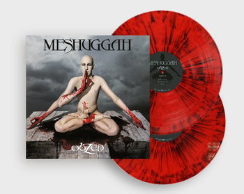 MESHUGGAH ‘OBZEN' 2LP (Limited Edition – Only 500 Made, Red w/ Black Splatter Vinyl)