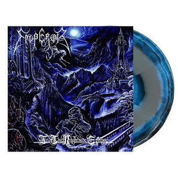EMPEROR 'IN THE NIGHTSIDE ECLIPSE' LP (Half Speed, White, Blue Swirl Vinyl)