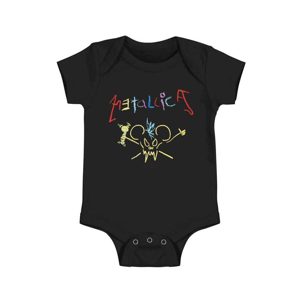 METALLICA 'CRAYON' ONESIE