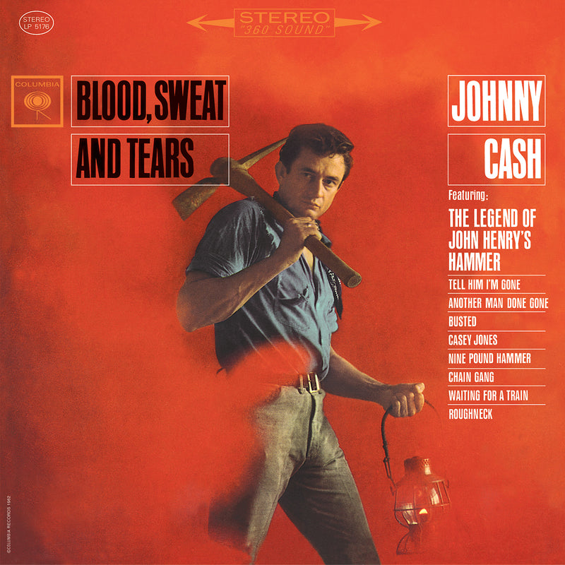 JOHNNY CASH 'BLOOD, SWEAT AND TEARS' LP