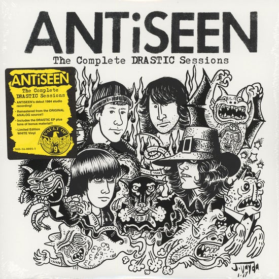 ANTISEEN 'THE COMPLETE DRASTIC SESSION' LP