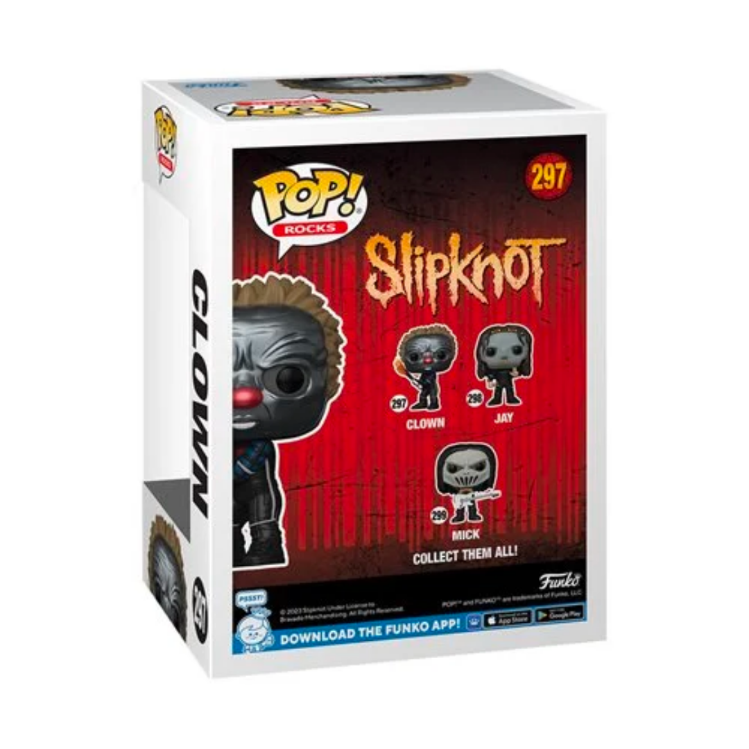 SLIPKNOT CLOWN W/ FLAME FUNKO POP! ROCKS FIGURE