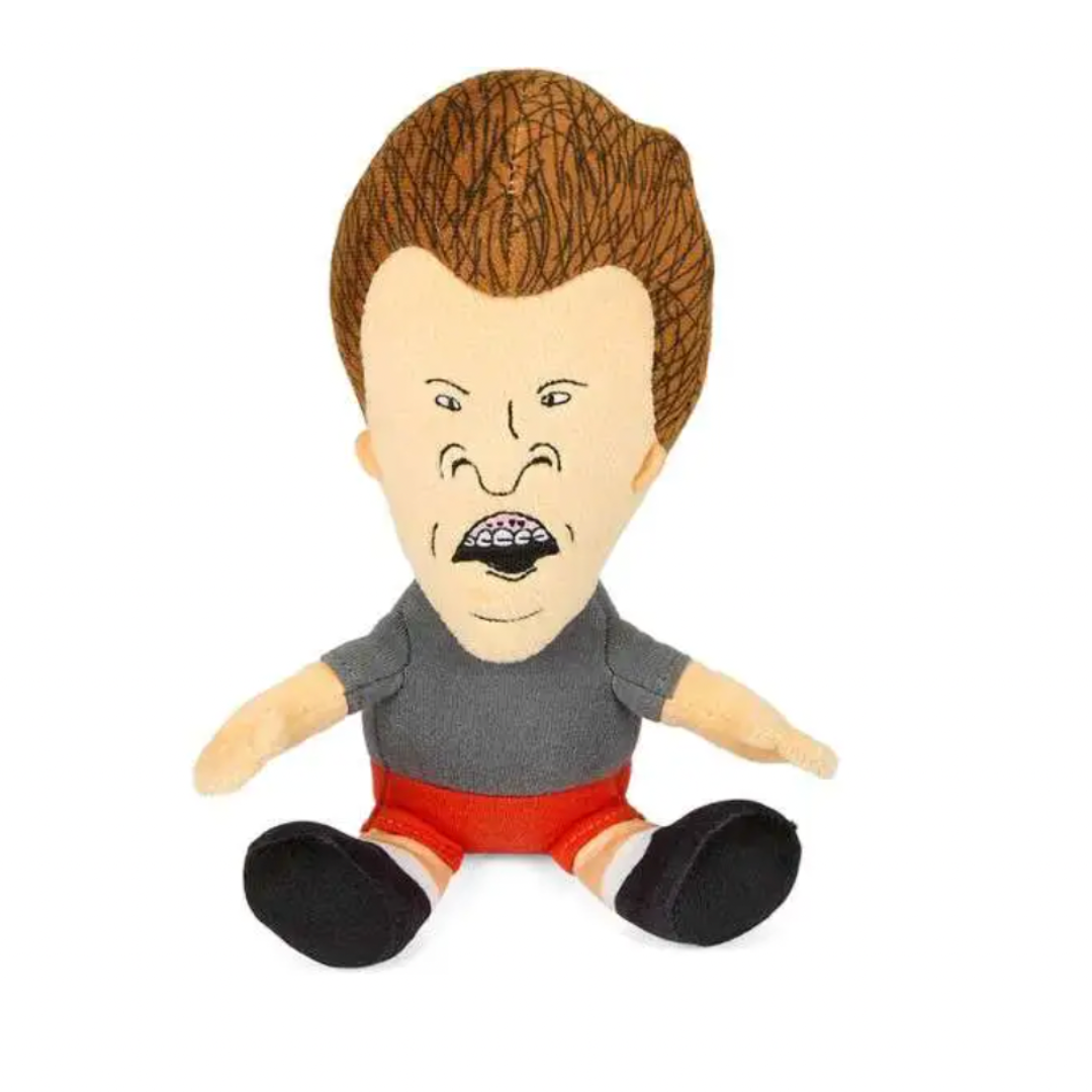 BEAVIS AND BUTT-HEAD PHUNNY PLUSH - BUTT-HEAD - KIDROBOT PLUSH FIGURE