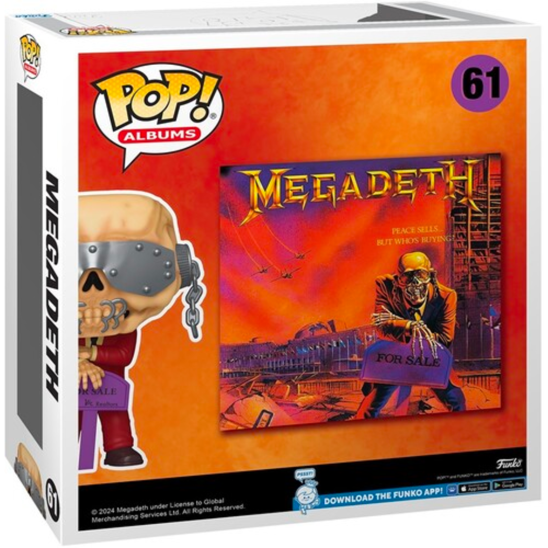 MEGADETH PEACE SELLS...BUT WHO'S BUYING? FUNKO POP! ALBUMS