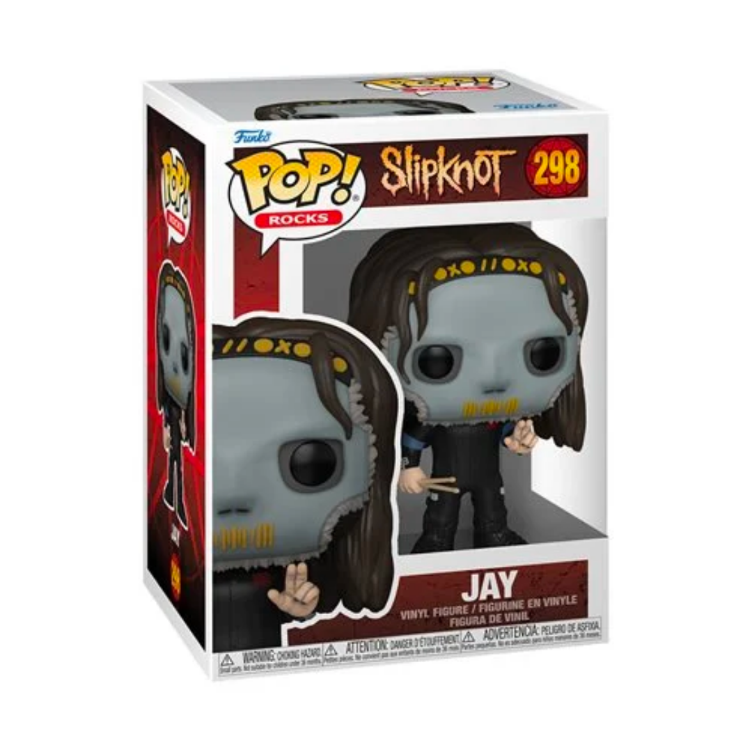 SLIPKNOT JAY W/ DRUMSTICKS FUNKO POP! ROCKS FIGURE