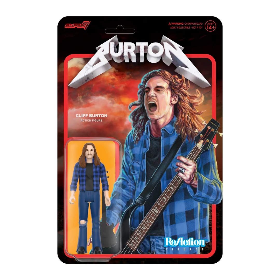 CLIFF BURTON (FLANNEL SHIRT) REACTION FIGURE